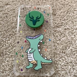 Cartoon Dinosaur Pattern Phone Case For IPhone 6 Plus/6S Plus.Made by Allsky NWT